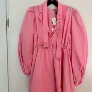 *NEVER WORN BARDOT PINK TEA DRESS*